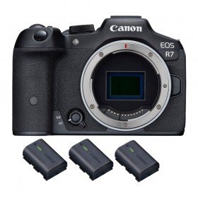 Canon EOS R7 + 3 Canon LP-E6NH - Camara mirrorless-2