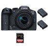 Canon EOS R7 + RF-S 18-150mm STM + 1 SanDisk 64GB Extreme PRO UHS-II SDXC 300 MB/s + 2 Canon LP-E6NH-2