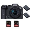 Canon EOS R7 + RF-S 18-150mm STM + 2 SanDisk 64GB Extreme PRO UHS-II SDXC 300 MB/s + 2 Canon LP-E6NH-2