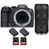 Canon EOS R7 + RF 100-400mm IS + 2 SanDisk 64GB Extreme PRO UHS-II SDXC 300 MB/s + 2 Canon LP-E6NH - Camara mirrorless-2