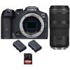 Canon EOS R7 + RF 100-400mm IS + 1 SanDisk 128GB Extreme PRO UHS-II SDXC 300 MB/s + 2 Canon LP-E6NH - Camara mirrorless-2