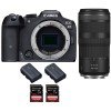 Canon EOS R7 + RF 100-400mm IS + 2 SanDisk 128GB Extreme PRO UHS-II SDXC 300 MB/s + 2 Canon LP-E6NH - Camara mirrorless-2