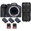 Canon EOS R7 + RF 100-400mm IS + 2 SanDisk 32GB Extreme PRO UHS-II SDXC 300 MB/s + 3 Canon LP-E6NH - Camara mirrorless-2