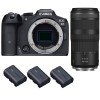 Canon EOS R7 + RF 100-400mm IS + 3 Canon LP-E6NH - Camara mirrorless-2
