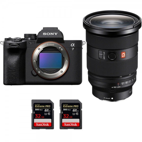 Sony Alpha 7 IV + FE 24-70mm f/2.8 GM II + 2 SanDisk 32GB Extreme PRO UHS-II SDXC 300 MB/s - Mirrorless camera-2