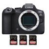 Canon EOS R6 Mark II + 3 SanDisk 256GB Extreme PRO UHS-II SDXC 300 MB/s - Full Frame Mirrorless Camera-2