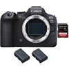 Canon EOS R6 Mark II + 1 SanDisk 32GB Extreme PRO UHS-II 300 MB/s + 2 Canon LP-E6NH - Full Frame Mirrorless Camera-2