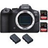 Canon EOS R6 Mark II + 2 SanDisk 32GB Extreme PRO UHS-II 300 MB/s + 2 Canon LP-E6NH-2