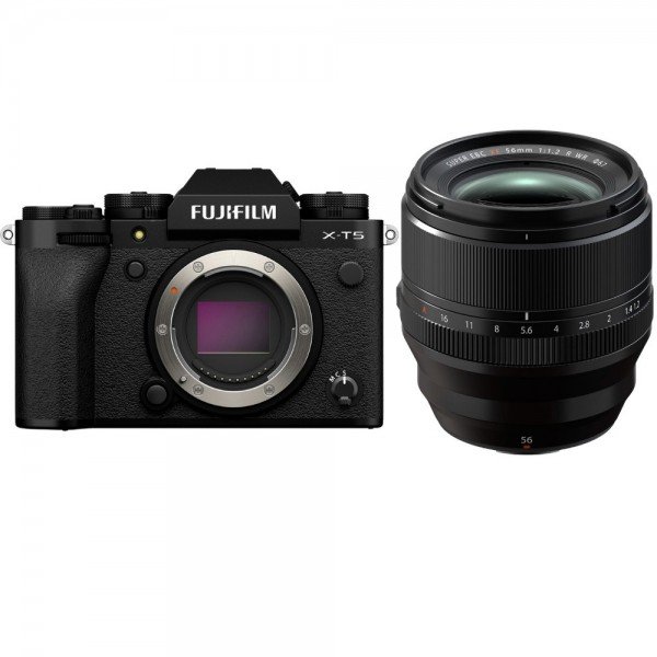 Fujifilm X-T5 Black + XF 56mm f/1.2 R WR - APS-C Camera-3