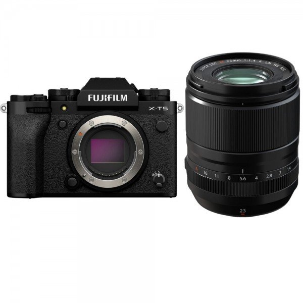 Fujifilm X-T5 Noir + XF 23mm f/1.4 R LM WR-3
