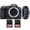 Canon EOS R6 Mark II + Canon EF-EOS R Premium + 2 SanDisk 128GB Extreme PRO UHS-II SDXC 300 MB/s-2