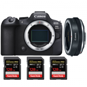 Canon EOS R6 Mark II + Canon EF-EOS R Premium + 3 SanDisk 128GB Extreme PRO UHS-II SDXC 300 MB/s-2