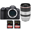 Canon EOS R6 Mark II + RF 70-200mm f/2.8 L IS USM + 2 SanDisk 128GB Extreme PRO UHS-II SDXC 300 MB/s-2