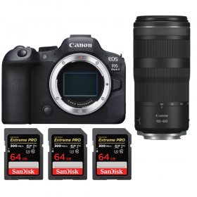 Canon EOS R6 Mark II + RF 100-400mm f/5.6-8 IS USM + 3 SanDisk 64GB Extreme PRO UHS-II SDXC 300 MB/s-2