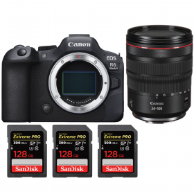 Canon EOS R6 Mark II + RF 24-105mm f/4 L IS USM + 3 SanDisk 128GB Extreme PRO UHS-II SDXC 300 MB/s-2
