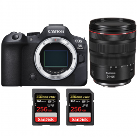 Canon EOS R6 Mark II + RF 24-105mm f/4 L IS USM + 2 SanDisk 256GB Extreme PRO UHS-II SDXC 300 MB/s-2