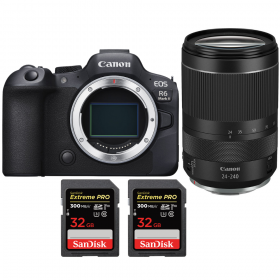 Canon EOS R6 Mark II + RF 24-240mm f/4-6.3 IS USM + 2 SanDisk 32GB Extreme PRO UHS-II SDXC 300 MB/s-2