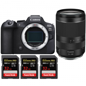 Canon EOS R6 Mark II + RF 24-240mm f/4-6.3 IS USM + 3 SanDisk 32GB Extreme PRO UHS-II SDXC 300 MB/s-2