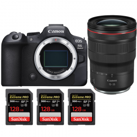 Canon EOS R6 Mark II + RF 15-35mm f/2.8 L IS USM + 3 SanDisk 128GB Extreme PRO UHS-II SDXC 300 MB/s-2