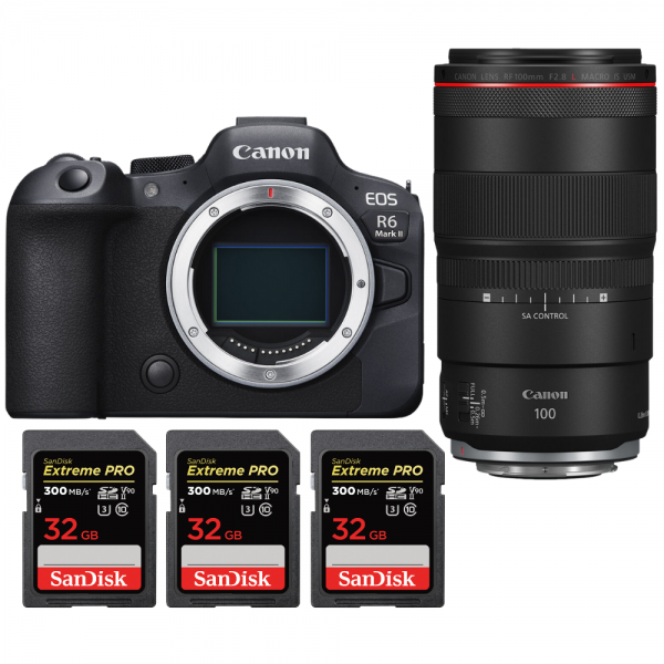 Canon EOS R6 Mark II + RF 100mm f/2.8 L Macro IS USM + 3 SanDisk 32GB Extreme PRO UHS-II SDXC 300 MB/s-2