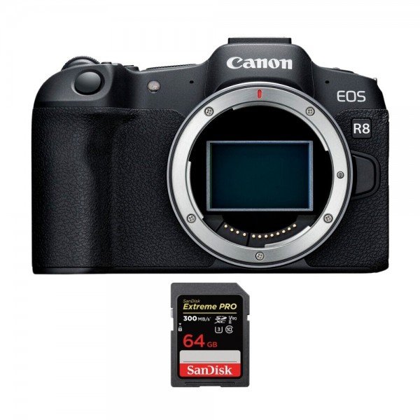 Canon EOS R8 + 1 SanDisk 64GB Extreme PRO UHS-II SDXC 300 MB/s-2