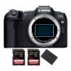 Canon EOS R8 + 2 SanDisk 32GB Extreme PRO UHS-II SDXC 300 MB/s + 1 Canon LP-E17-2