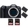 Canon EOS R8 + 2 SanDisk 32GB Extreme PRO UHS-II SDXC 300 MB/s + 2 Canon LP-E17-2