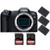 Canon EOS R8 + 2 SanDisk 64GB Extreme PRO UHS-II SDXC 300 MB/s + 3 Canon LP-E17-2