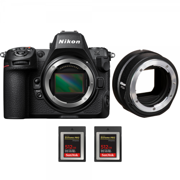 Nikon Z8 + FTZ II + 2 SanDisk 512GB Extreme PRO CFexpress Type B-2