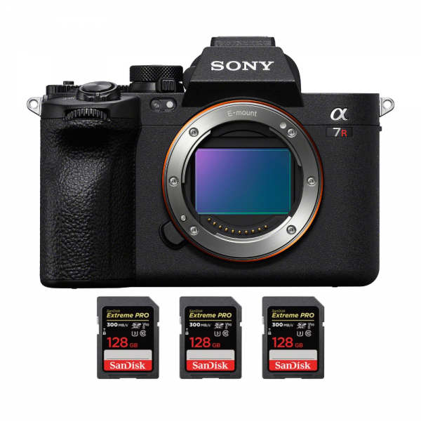 Sony A7R V + 3 SanDisk 128GB Extreme PRO UHS-II SDXC 300 MB/s - Camara mirrorless-2