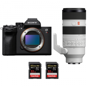Sony A7R V + FE 70-200 mm f/2,8 GM OSS II + 2 SanDisk 32 GB Extreme PRO UHS-II SDXC 300 MB/s - Camara mirrorless-2