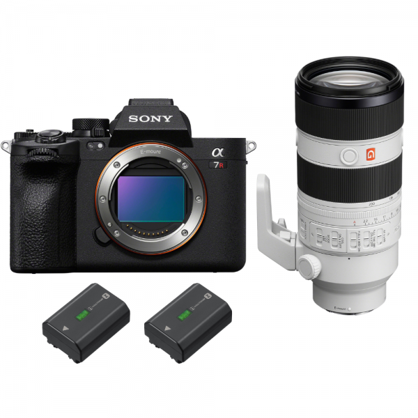 Sony A7R V + FE 70-200mm f/2.8 GM OSS II + 2 Sony NP-FZ100 - Camara mirrorless-2