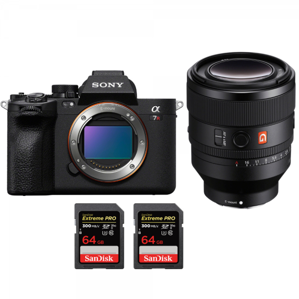 Sony A7R V + FE 50mm f/1.2 GM + 2 SanDisk 64GB Extreme PRO UHS-II SDXC 300 MB/s - Camara mirrorless-2