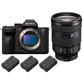 Sony A7R V + FE 24-105 mm f/4 G OSS + 3 Sony NP-FZ100-2