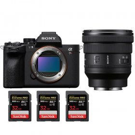 Sony A7R V + FE PZ 16-35 mm f/4 G + 3 SanDisk 32 GB Extreme PRO UHS-II SDXC 300 MB/s - Camara mirrorless-2