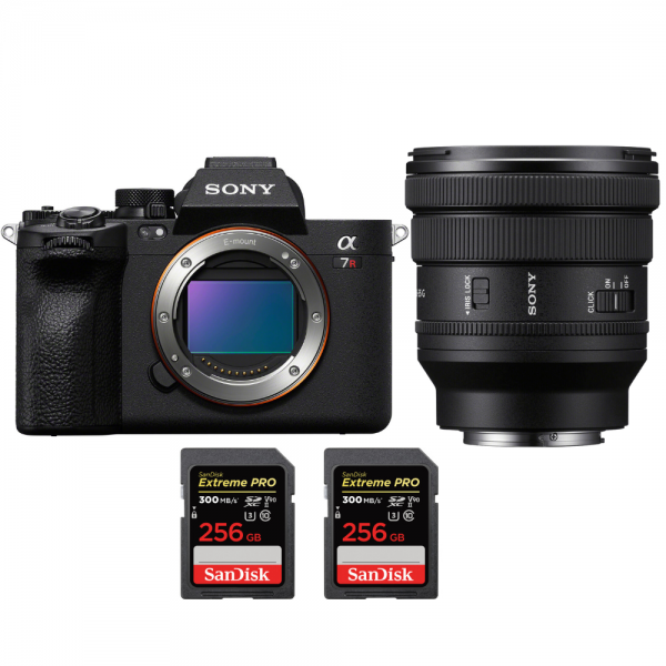 Sony A7R V + FE PZ 16-35 mm f/4 G + 2 SanDisk 256 GB Extreme PRO UHS-II SDXC 300 MB/s - Camara mirrorless-2