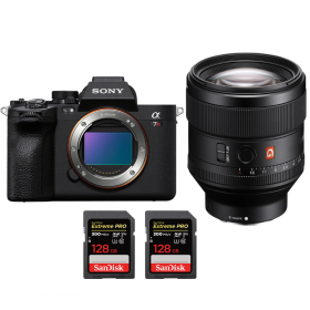 Sony A7R V + FE 85mm f/1.4 GM + 2 SanDisk 128GB Extreme PRO UHS-II SDXC 300 MB/s - Camara mirrorless-2