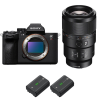Sony A7R V + FE 90mm f/2.8 Macro G OSS + 2 Sony NP-FZ100-2