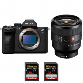 Sony A7R V + FE 50mm f/1.4 GM + 2 SanDisk 128GB Extreme PRO UHS-II SDXC 300 MB/s - Camara mirrorless-2