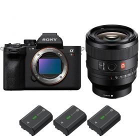 Sony A7R V + FE 50 mm f/1,4 GM + 3 Sony NP-FZ100-2