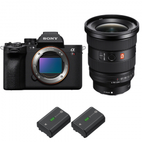 Sony A7R V + FE 16-35 mm f/2,8 GM II + 2 Sony NP-FZ100-2