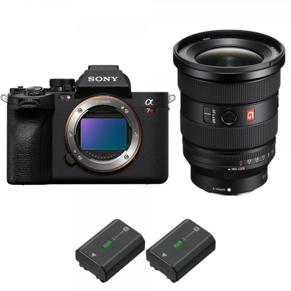 Sony A7R V + FE 16-35mm f/2.8 GM II + 2 Sony NP-FZ100-2