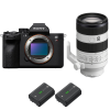Sony A7R V + FE 70-200mm f/4 Macro G OSS II + 2 Sony NP-FZ100 - Camara mirrorless-2