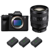 Sony A7R V + FE 20-70mm f/4 G + 3 Sony NP-FZ100-2