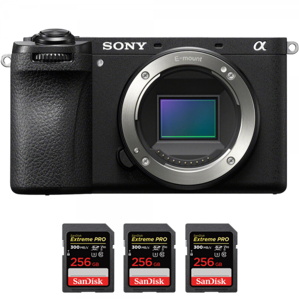 Sony A6700 + 3 SanDisk 256GB Extreme PRO UHS-II SDXC 300 MB/s-2