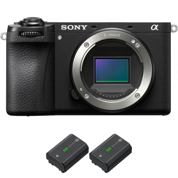 Sony A6700 + 2 Sony NP-FZ100-2