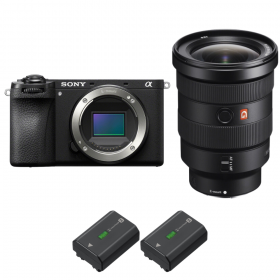 Sony A6700 + FE 16-35mm f/2.8 GM + 2 Sony NP-FZ100-2