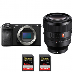 Sony A6700 + FE 50mm f/1.2 GM + 2 SanDisk 128GB Extreme PRO UHS-II SDXC 300 MB/s-2