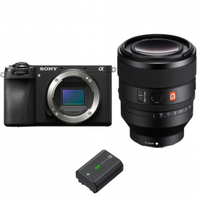 Sony A6700 + FE 50mm f/1.2 GM + 1 Sony NP-FZ100-2