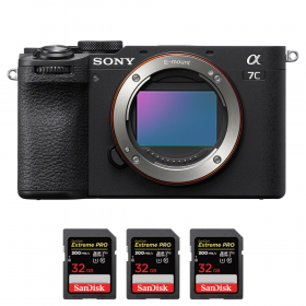 Sony A7C II Noir + 3 SanDisk 32GB Extreme PRO UHS-II SDXC 300 MB/s-2